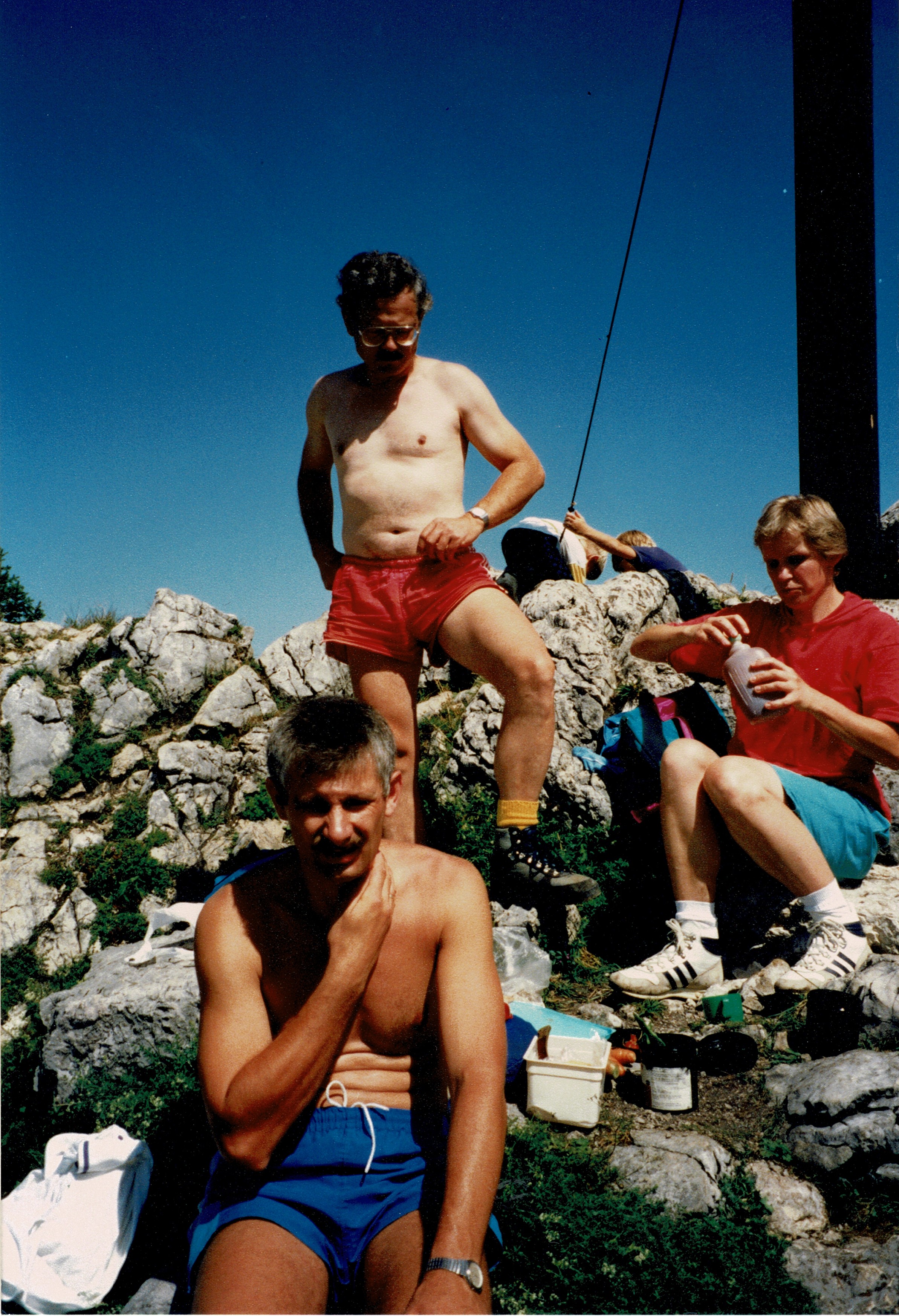 Elisabeth, Mike und Wolfgang Image