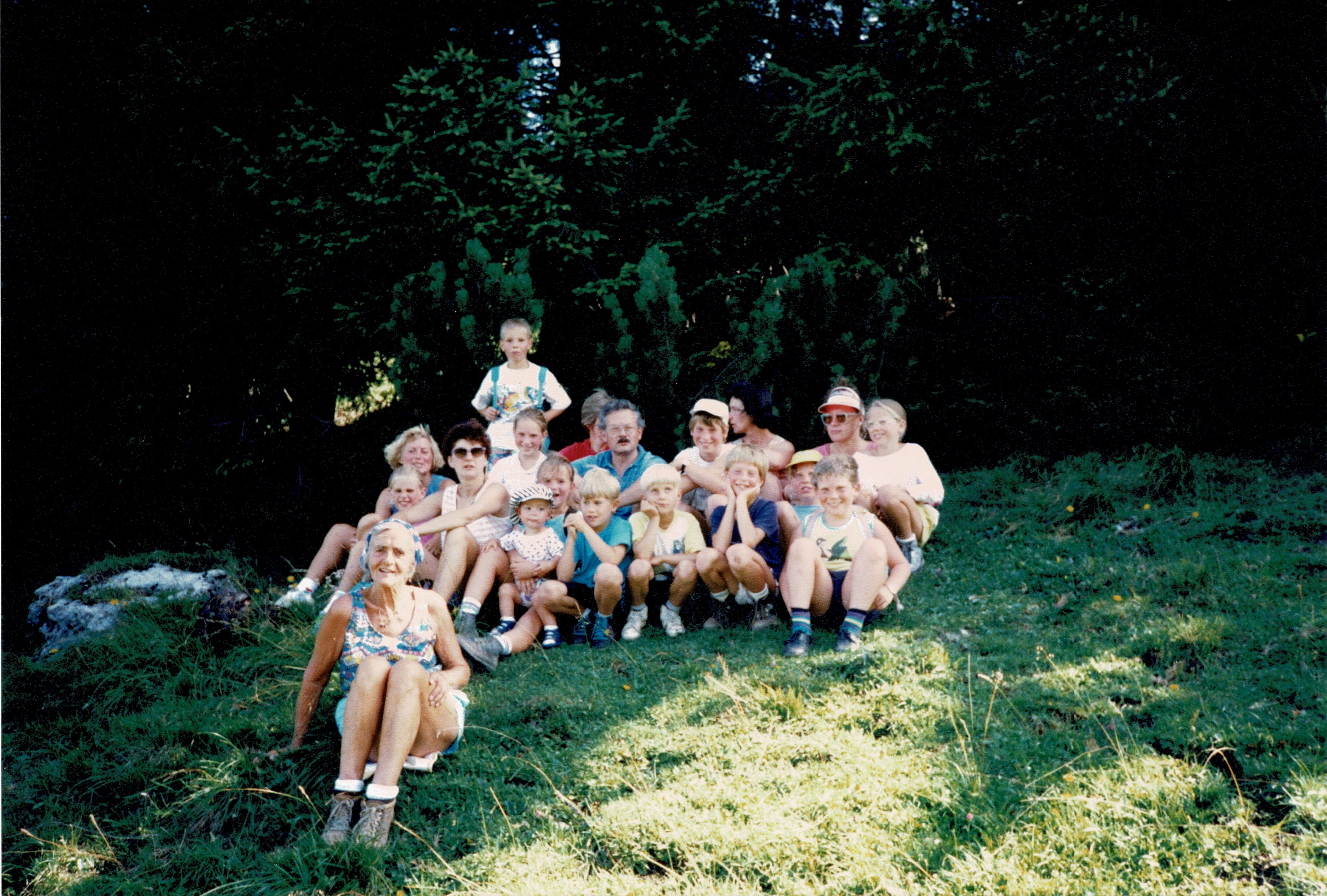 Wandergruppe zum Spitzstein Image