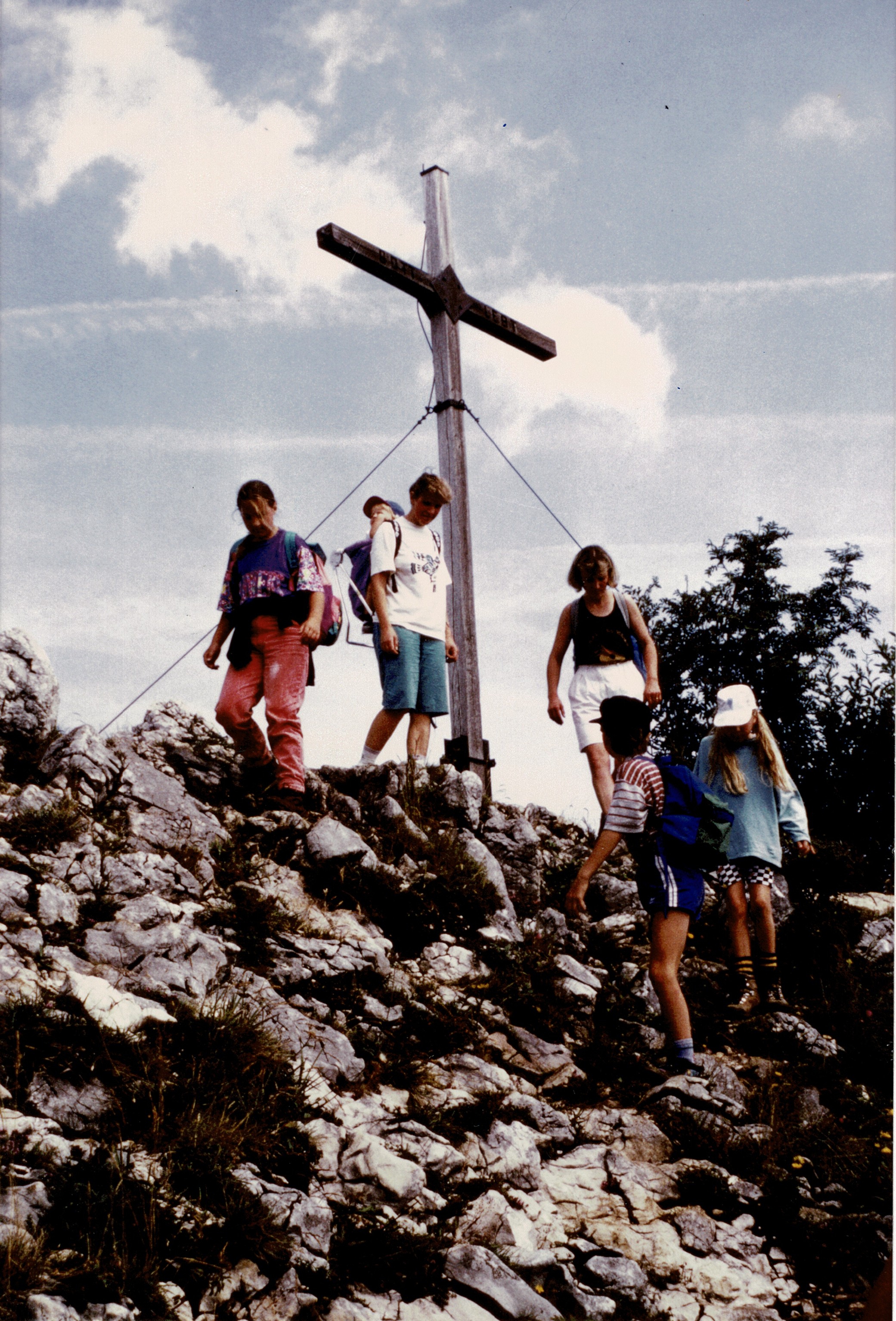 Abstieg vom Gipfel Image