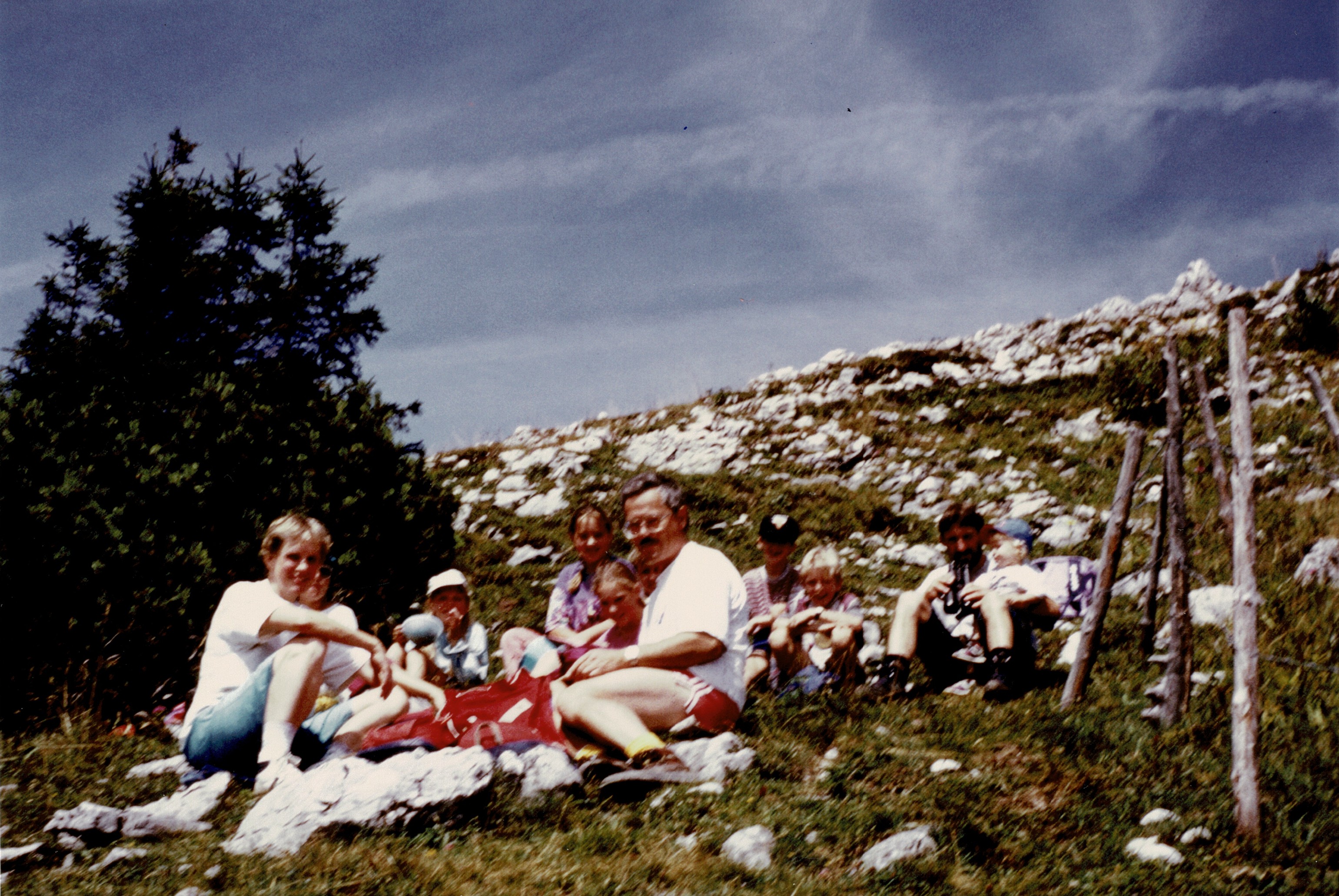 Rast auf dem Weg zum Gipfel Image