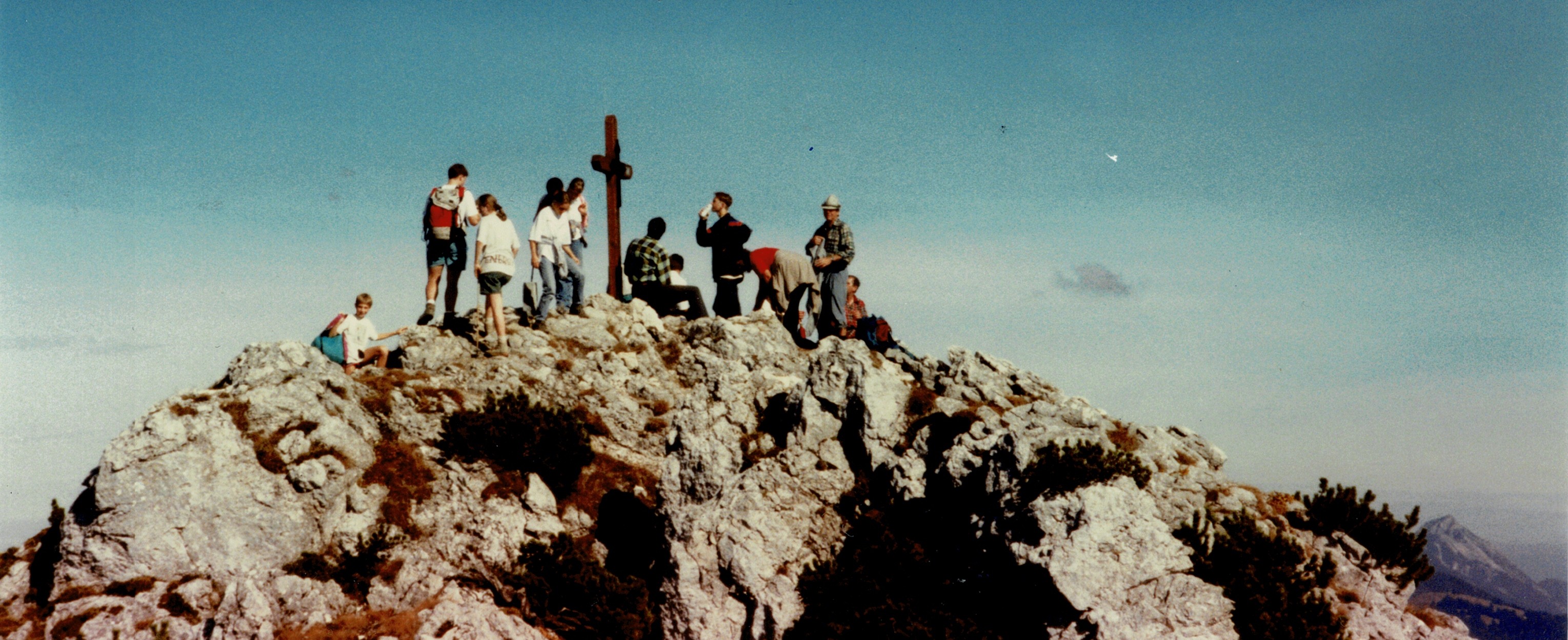 Am Gipfel der Hörndlwand Image